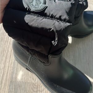 Moncler Black Puffer Boots